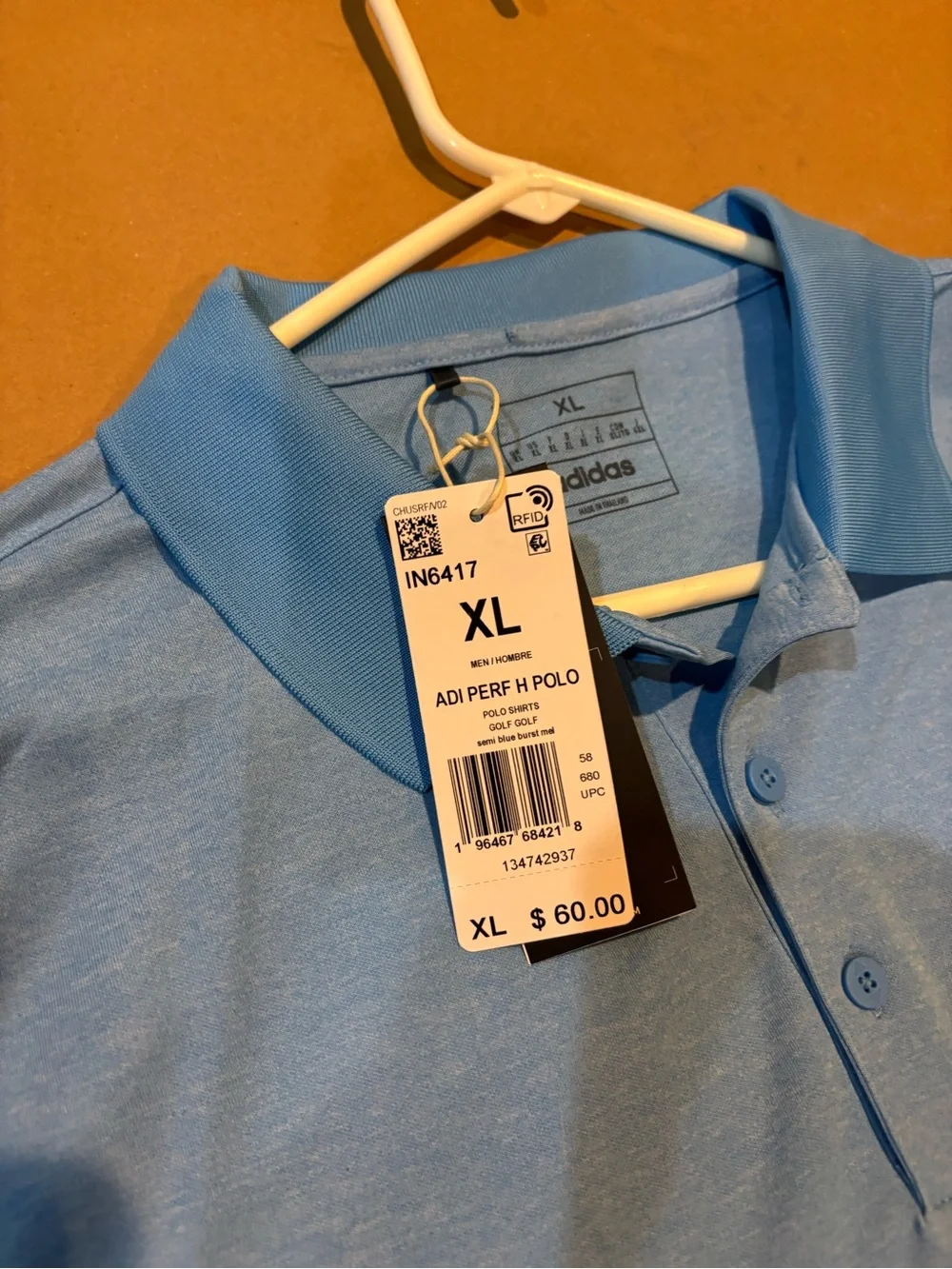 adidas men polo